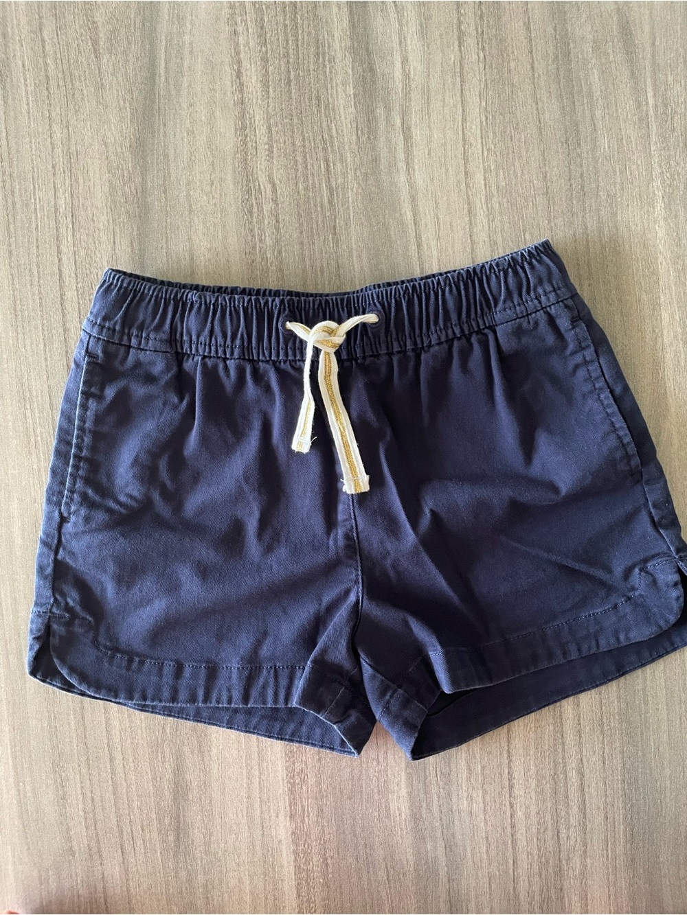Crewcuts Girls Navy Blue Shorts Size 10 Elastic Waist Drawstring